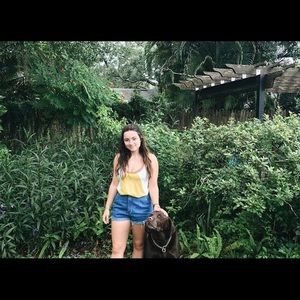 Vintage Lee denim shorts